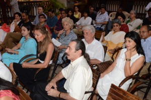 Audience at the Book Launch Secrets of the Art Millionaires in Goa 